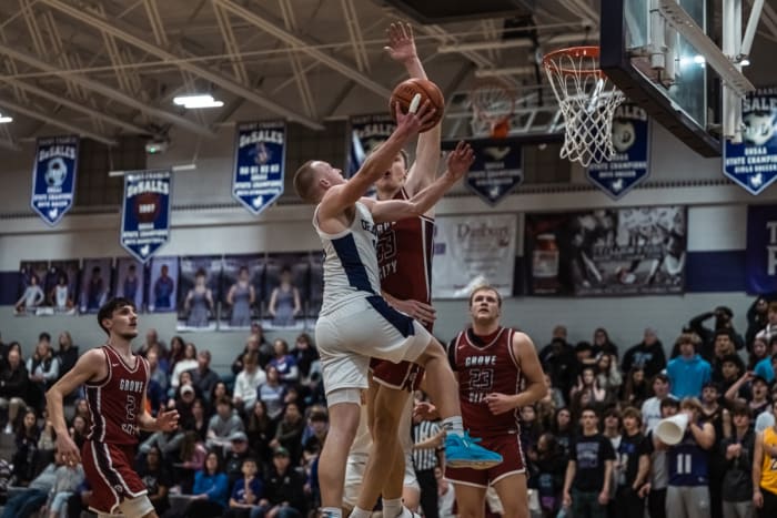 Grove City vs St. Francis DeSales boys basketball 022523 Gabe Haferman18